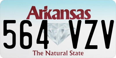 AR license plate 564VZV