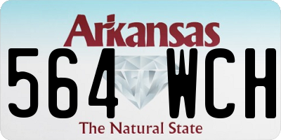 AR license plate 564WCH