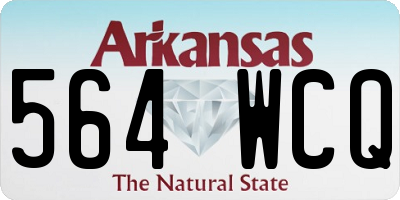 AR license plate 564WCQ