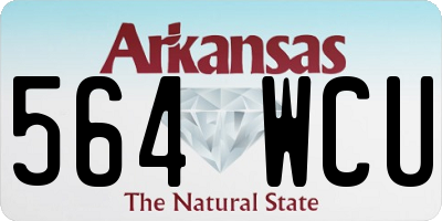 AR license plate 564WCU