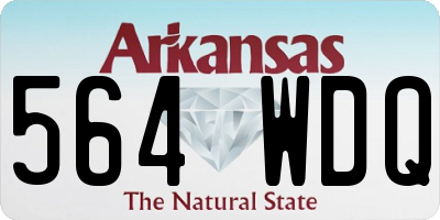 AR license plate 564WDQ