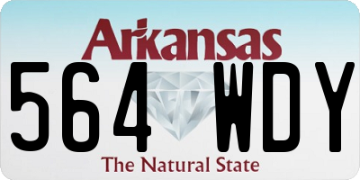 AR license plate 564WDY