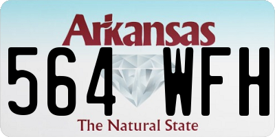 AR license plate 564WFH