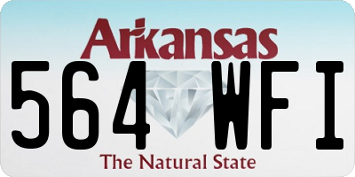 AR license plate 564WFI