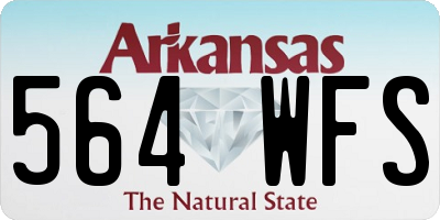 AR license plate 564WFS