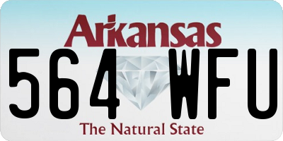 AR license plate 564WFU