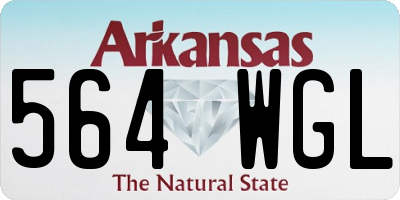 AR license plate 564WGL