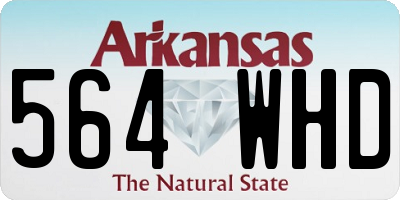 AR license plate 564WHD