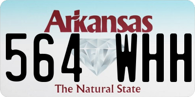 AR license plate 564WHH