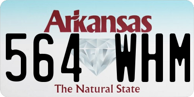 AR license plate 564WHM
