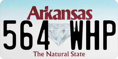 AR license plate 564WHP
