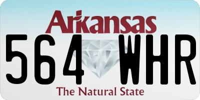 AR license plate 564WHR