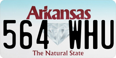 AR license plate 564WHU