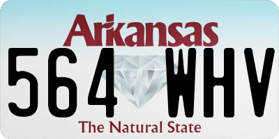 AR license plate 564WHV