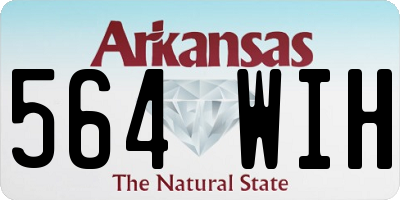 AR license plate 564WIH