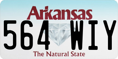 AR license plate 564WIY