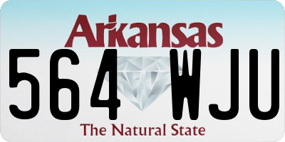 AR license plate 564WJU