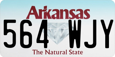 AR license plate 564WJY