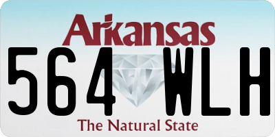 AR license plate 564WLH
