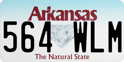 AR license plate 564WLM