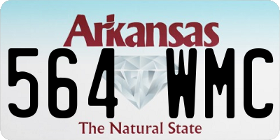 AR license plate 564WMC