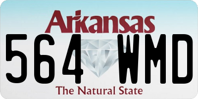 AR license plate 564WMD