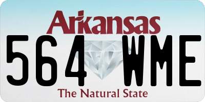 AR license plate 564WME