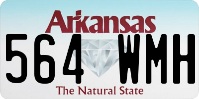 AR license plate 564WMH