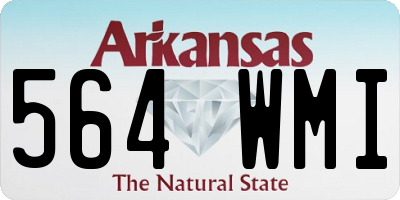 AR license plate 564WMI