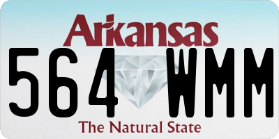 AR license plate 564WMM