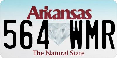 AR license plate 564WMR