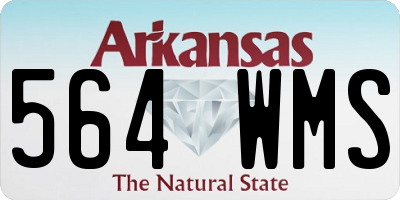 AR license plate 564WMS