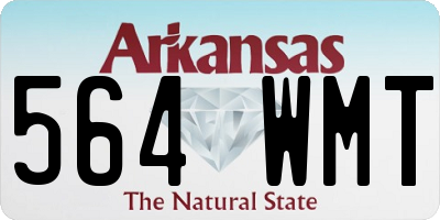 AR license plate 564WMT