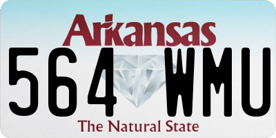AR license plate 564WMU