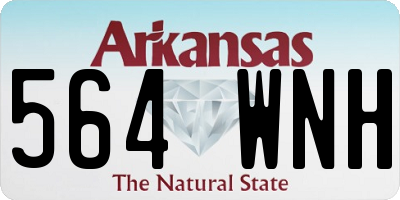 AR license plate 564WNH