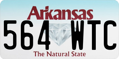 AR license plate 564WTC