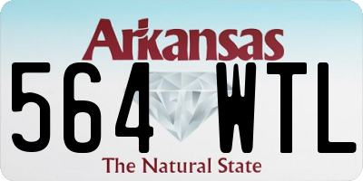 AR license plate 564WTL