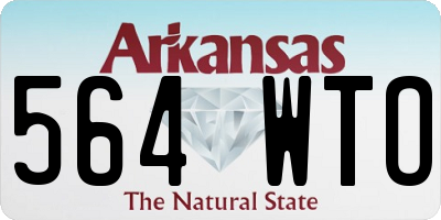 AR license plate 564WTO