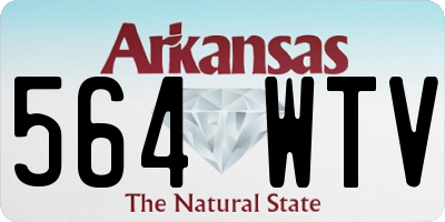 AR license plate 564WTV