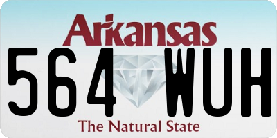 AR license plate 564WUH