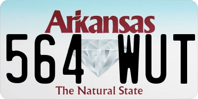 AR license plate 564WUT