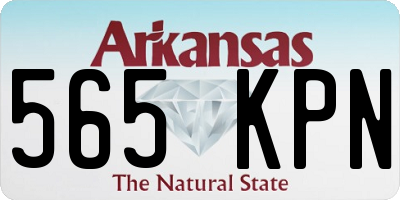 AR license plate 565KPN