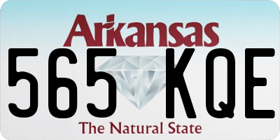 AR license plate 565KQE
