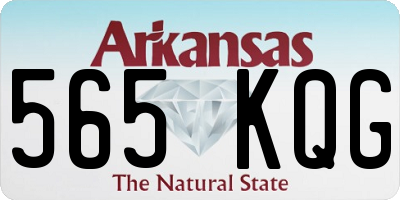 AR license plate 565KQG
