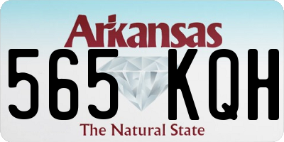AR license plate 565KQH