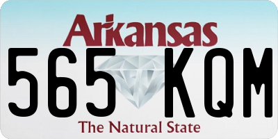AR license plate 565KQM