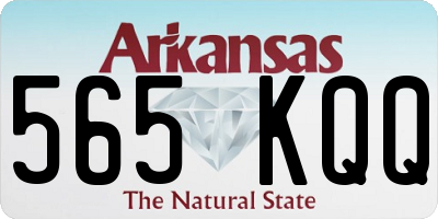 AR license plate 565KQQ