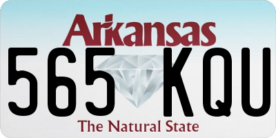 AR license plate 565KQU