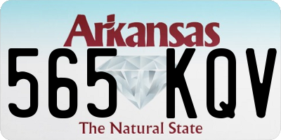 AR license plate 565KQV