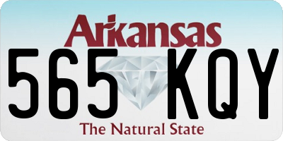 AR license plate 565KQY